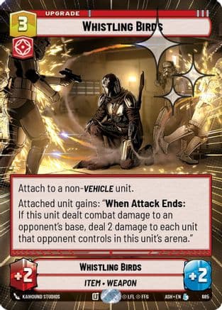Whistling Birds (Hyperspace Foil) | Foil (685)  [Ashes of the Empire]