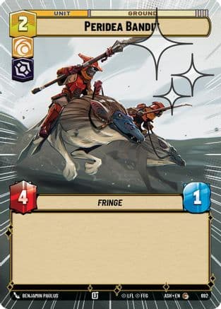 Peridea Bandit (Hyperspace Foil) | Foil (692)  [Ashes of the Empire]