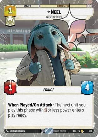 Neel - The Cutest Boy (Hyperspace Foil) | Foil (750)  [Ashes of the Empire]