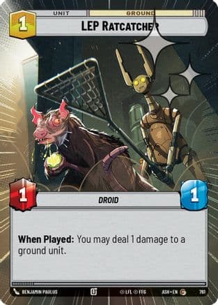 LEP Ratcatcher (Hyperspace Foil) | Foil (761)  [Ashes of the Empire]