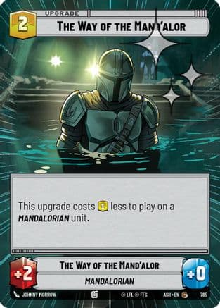The Way of the Mand'alor (Hyperspace Foil) | Foil (765)  [Ashes of the Empire]