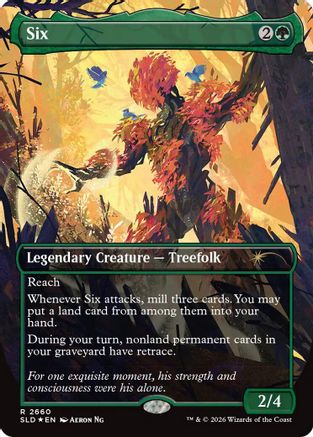 Six |  Foil (2660) [Secret Lair Drop Series]