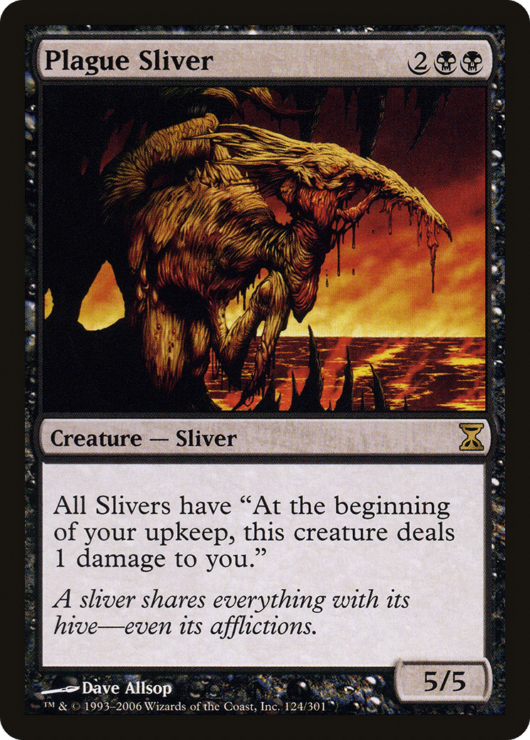 Plague Sliver [Time Spiral] Foil