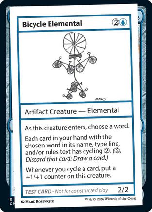 Bicycle Elemental |  () [Mystery Booster: Convention Edition Exclusives]