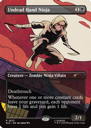 Undead Hand Ninja |  Foil (2623) [Secret Lair Drop Series]