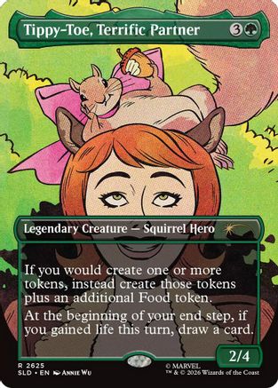 Tippy-Toe, Terrific Partner |  (2625) [Secret Lair Drop Series]