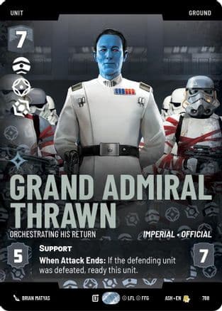 Grand Admiral Thrawn - Orchestrating His Return (Prestige) |  (788)  [Ashes of the Empire]