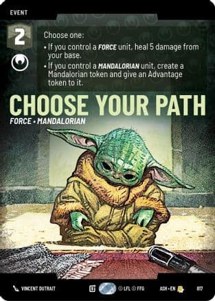 Choose Your Path (Prestige) |  (817)  [Ashes of the Empire]