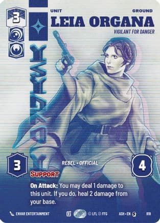 Leia Organa - Vigilant for Danger (Prestige) |  (819)  [Ashes of the Empire]