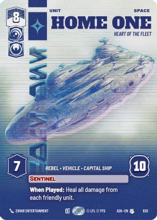 Home One - Heart of the Fleet (Prestige) |  (820)  [Ashes of the Empire]