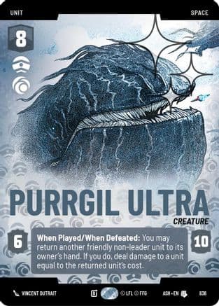 Purrgil Ultra (Prestige Foil) | Foil (836)  [Ashes of the Empire]