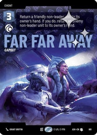 Far Far Away (Prestige Foil) | Foil (861)  [Ashes of the Empire]