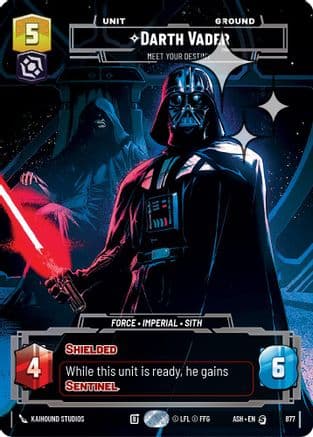 Darth Vader - Meet Your Destiny (Prestige Foil) | Foil (877)  [Ashes of the Empire]