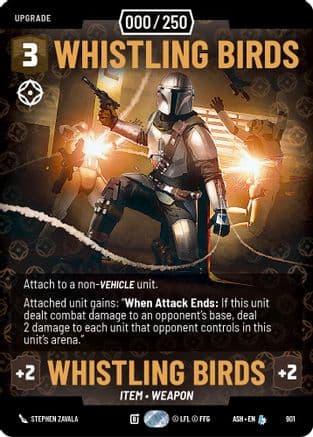 Whistling Birds (Serialized) | Foil (901)  [Ashes of the Empire]