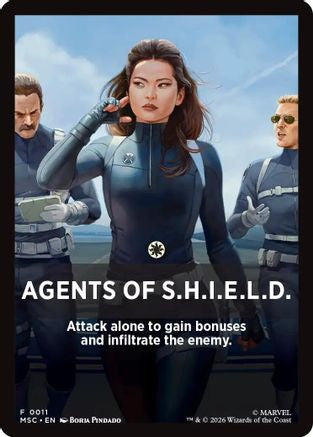 Agents of S.H.I.E.L.D. Theme Card |  (011) [Commander: Marvel Super Heroes]
