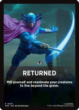 Returned Theme Card |  (037) [Commander: Marvel Super Heroes]