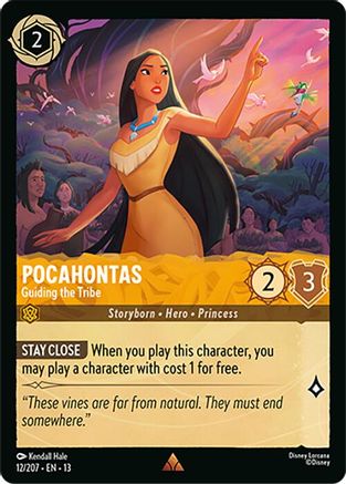 Pocahontas - Guiding the Tribe |  (12/204) [Attack of the Vine]