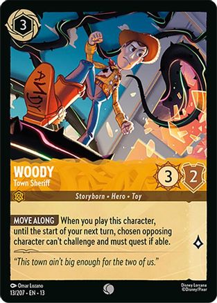 Woody - Town Sheriff |  (13/204) [Attack of the Vine]