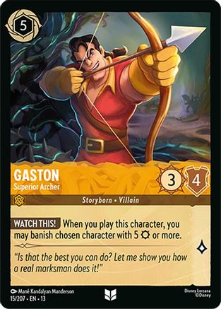 Gaston - Superior Archer |  (15/204) [Attack of the Vine]