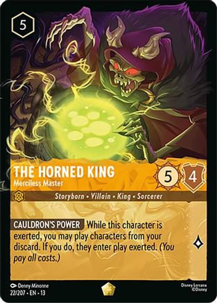 The Horned King - Merciless Master |  (22/204) [Attack of the Vine]