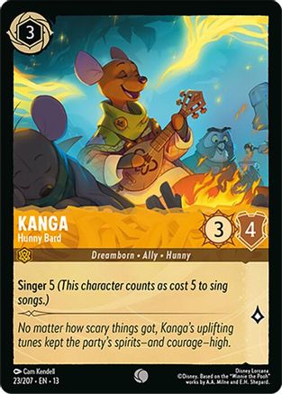 Kanga - Hunny Bard |  (23/204) [Attack of the Vine]