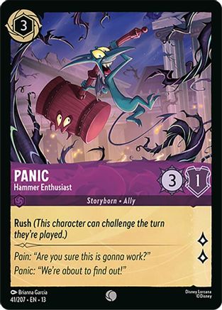 Panic - Hammer Enthusiast |  (41/204) [Attack of the Vine]