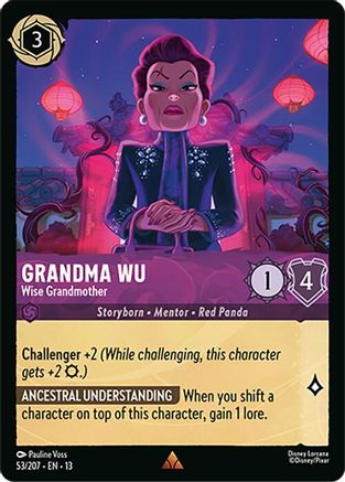 Grandma Wu - Wise Grandmother |  (53/204) [Attack of the Vine]