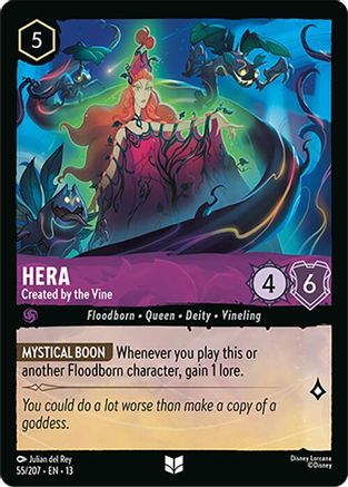 Hera - Created by the Vine | Cold Foil (55/204) [Attack of the Vine]