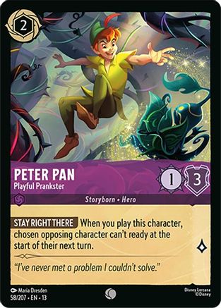 Peter Pan - Playful Prankster |  (58/204) [Attack of the Vine]