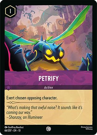 Petrify | Cold Foil (66/204) [Attack of the Vine]