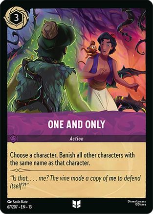 One and Only |  (67/204) [Attack of the Vine]