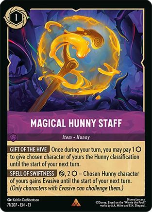 Magical Hunny Staff |  (71/204) [Attack of the Vine]