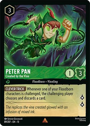 Peter Pan - Created by the Vine |  (89/204) [Attack of the Vine]