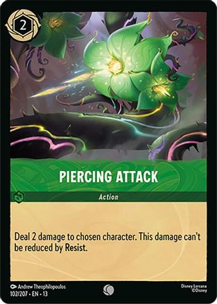 Piercing Attack |  (102/204) [Attack of the Vine]