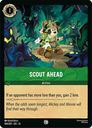 Scout Ahead | Cold Foil (104/204) [Attack of the Vine]