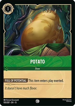 Potato | Cold Foil (105/204) [Attack of the Vine]