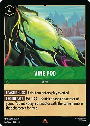 Vine Pod | Cold Foil (107/204) [Attack of the Vine]