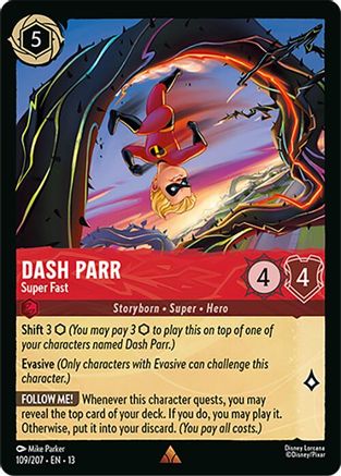 Dash Parr - Super Fast |  (109/204) [Attack of the Vine]