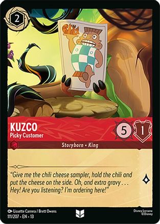 Kuzco - Picky Customer |  (111/204) [Attack of the Vine]