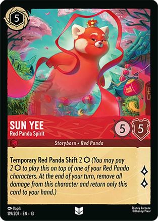 Sun Yee - Red Panda Spirit |  (119/204) [Attack of the Vine]
