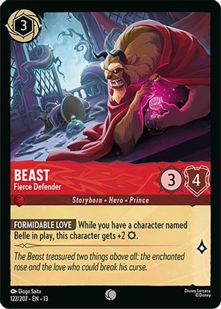 Beast - Fierce Defender |  (122/204) [Attack of the Vine]