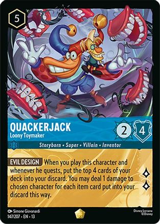 Quackerjack - Loony Toymaker |  (147/204) [Attack of the Vine]
