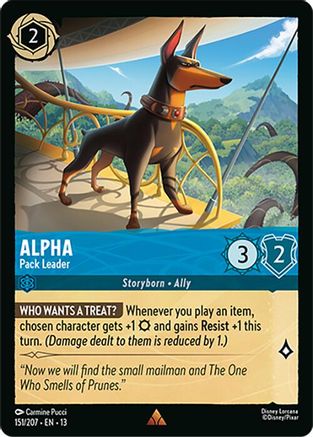 Alpha - Pack Leader |  (151/204) [Attack of the Vine]
