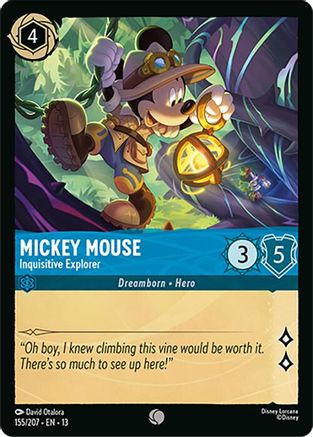 Mickey Mouse - Inquisitive Explorer |  (155/204) [Attack of the Vine]