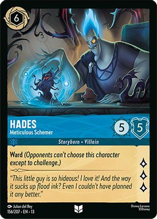Hades - Meticulous Schemer | Cold Foil (156/204) [Attack of the Vine]