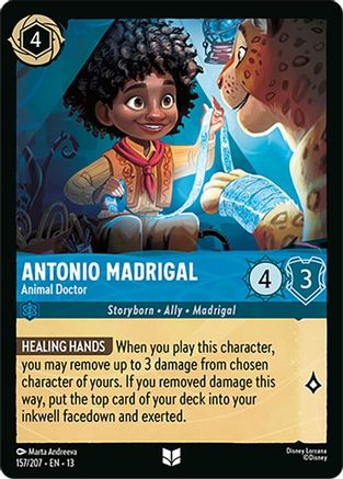 Antonio Madrigal - Animal Doctor | Cold Foil (157/204) [Attack of the Vine]