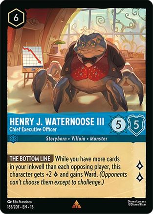 Henry J. Waternoose III - Chief Executive Officer |  (163/204) [Attack of the Vine]