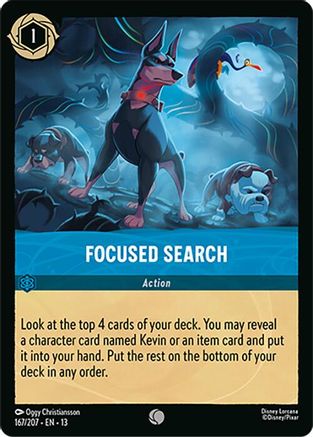 Focused Search | Cold Foil (167/204) [Attack of the Vine]