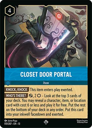 Closet Door Portal |  (170/204) [Attack of the Vine]