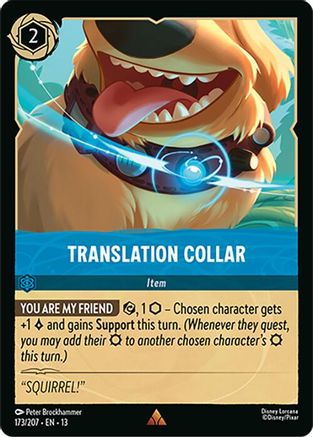 Translation Collar | Cold Foil (173/204) [Attack of the Vine]
